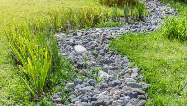 River Rock Garden Installation in Bremerton