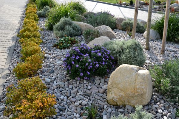 Decorative Rock Installation in Bremerton