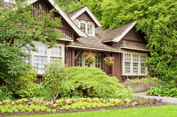 Log Home Landscaping in Bremerton